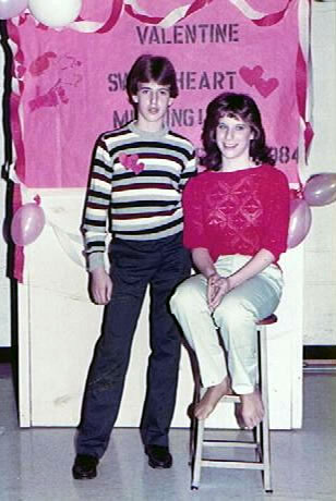 PE Wallace 8th Grade Valentine's Dance - Eric Wright & Stacy Parrish Fitts